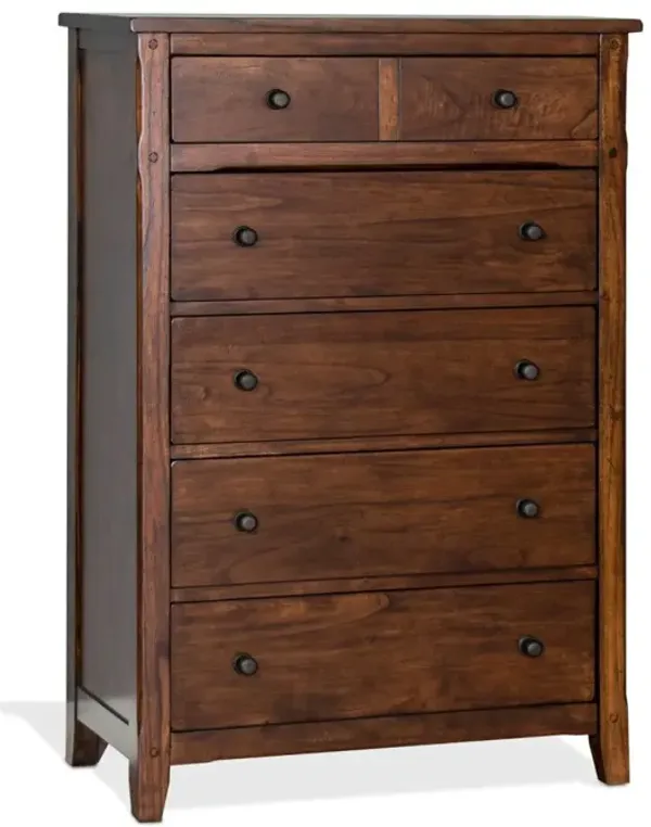 SANTA FE DARK CHOCOLATE PETITE CHEST