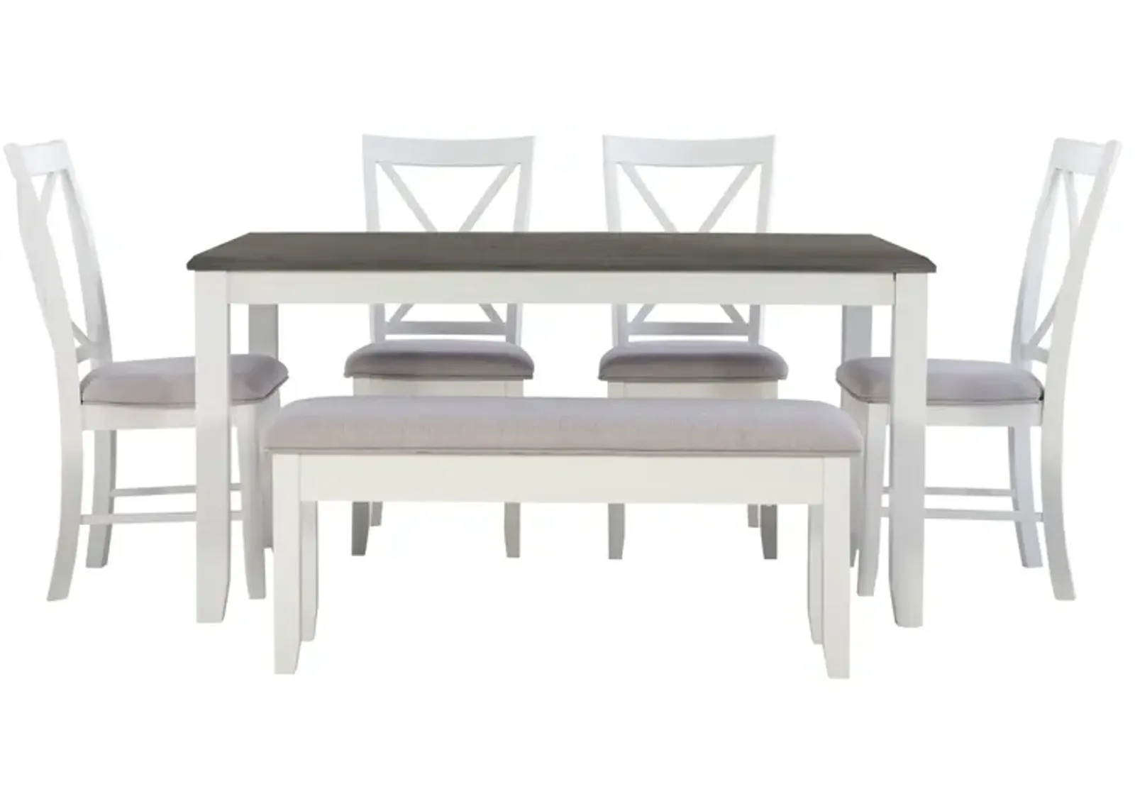 Powell Jane Grey 6-Piece Dining Set