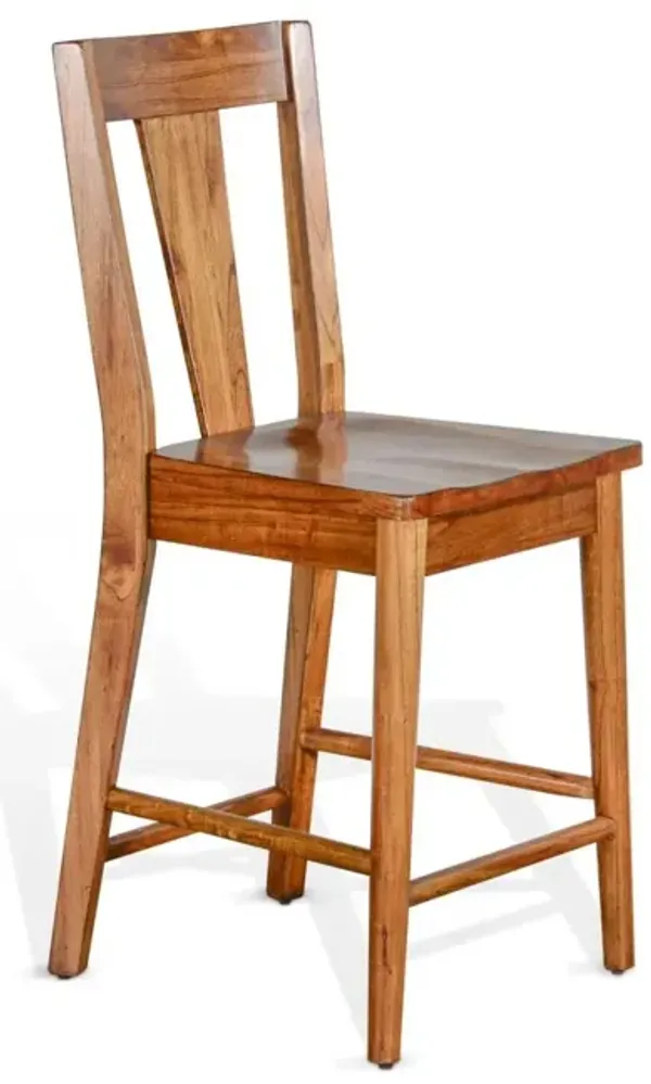 Sunny Designs American Modern Cinnamon T-Back Barstool