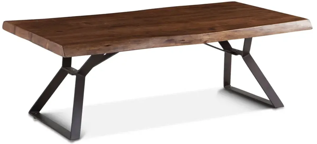 Home Trends Design London Loft Walnut Coffee Table