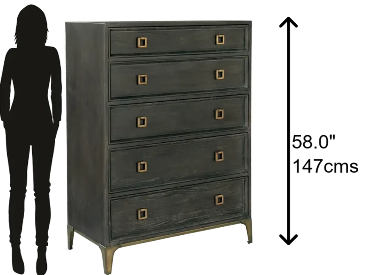 Hekman Bedroom 5-Drawer Chest Edgewater