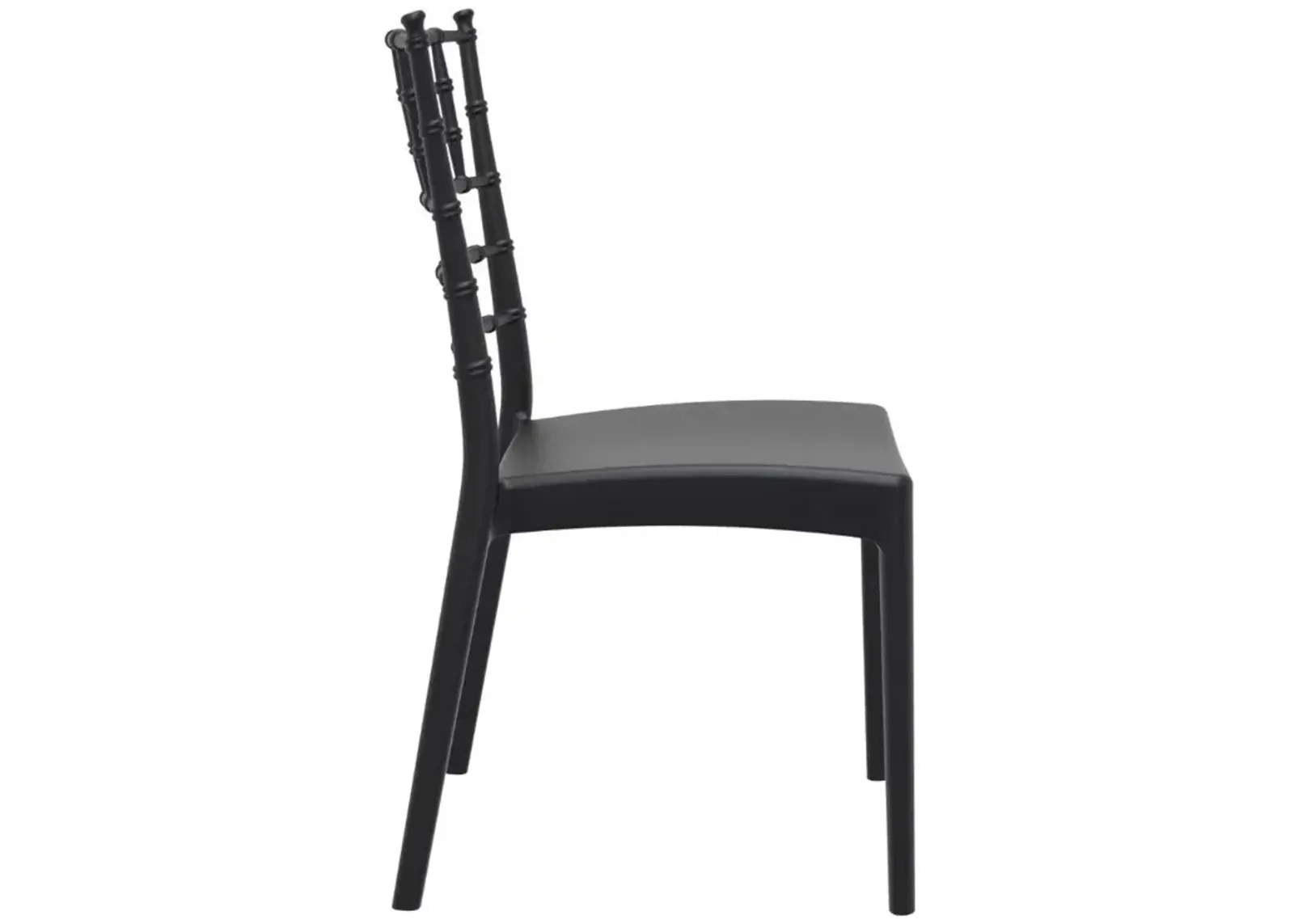 Josephine Outdoor Dining Chair Black