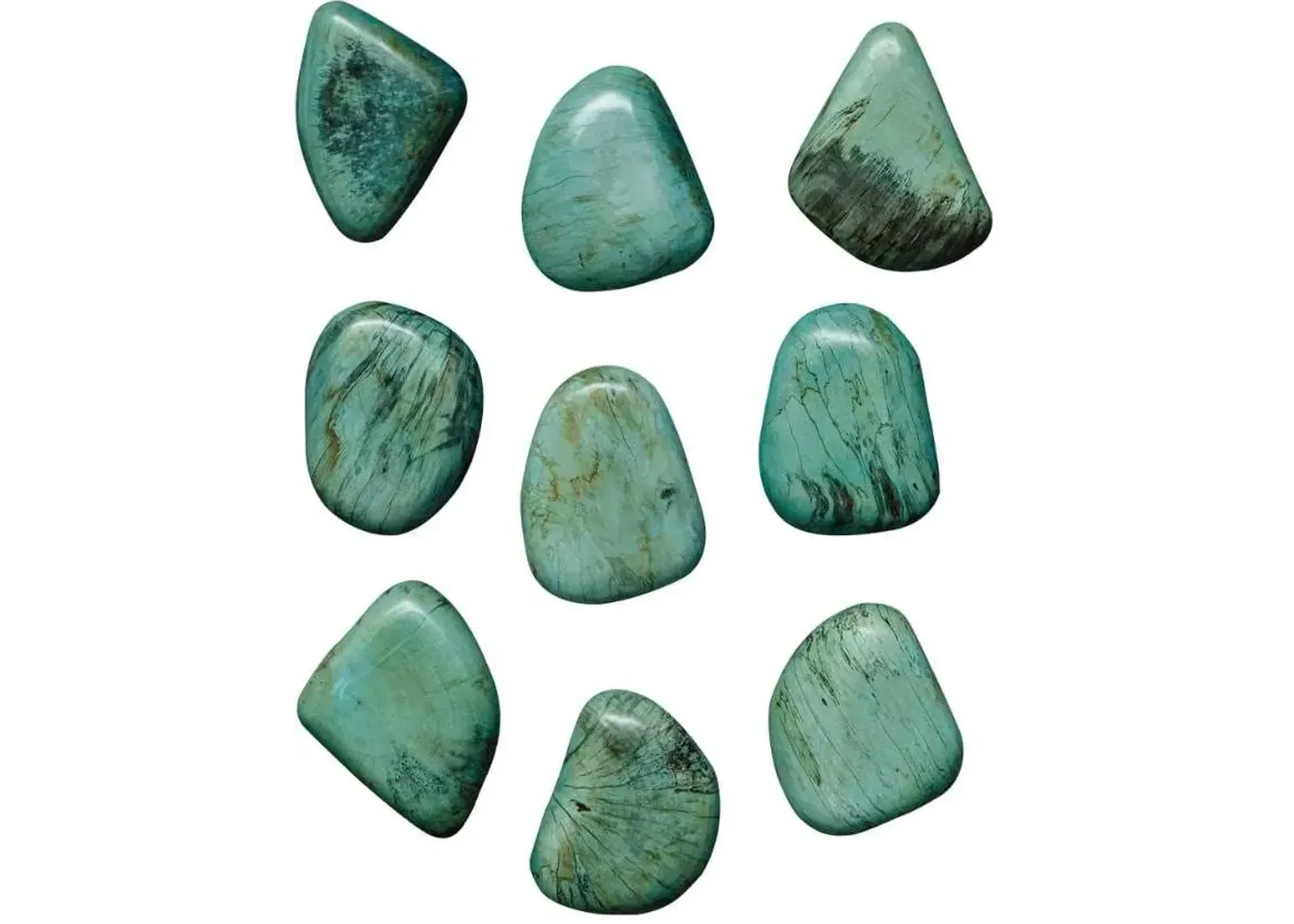 Uttermost Pebbles 9-Piece Aqua Wall Decor Set