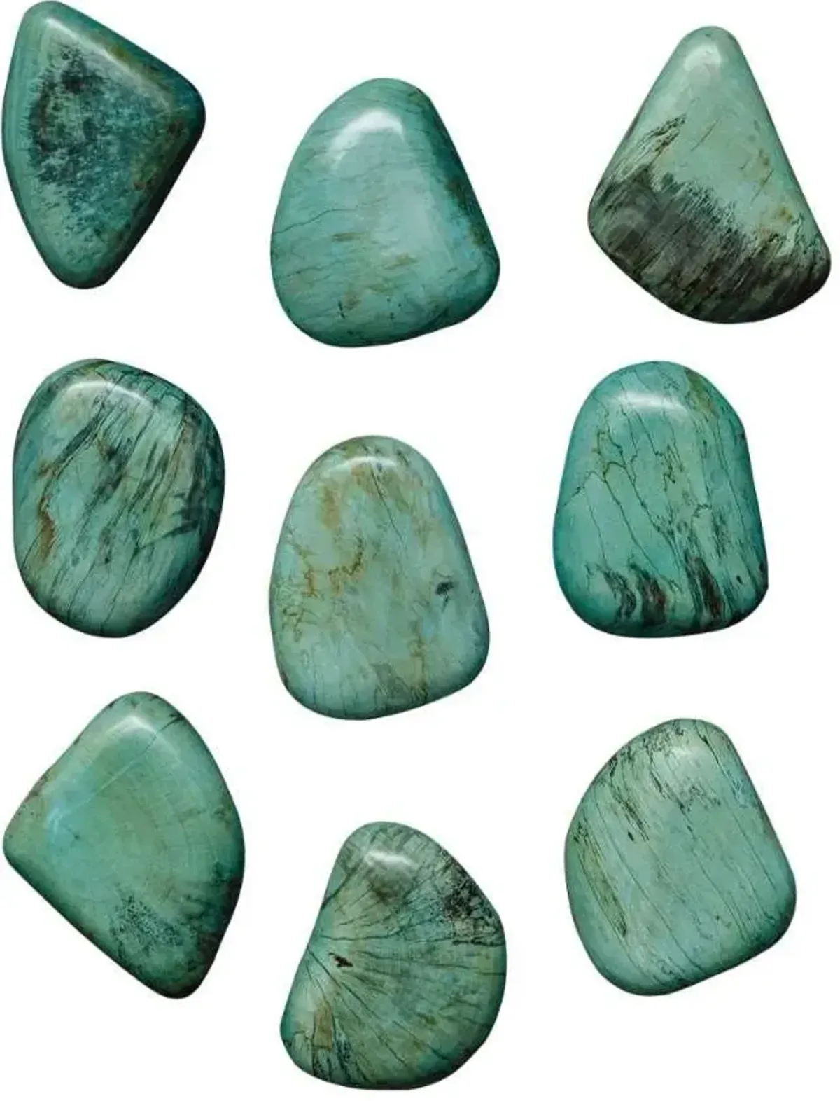 Uttermost Pebbles 9-Piece Aqua Wall Decor Set