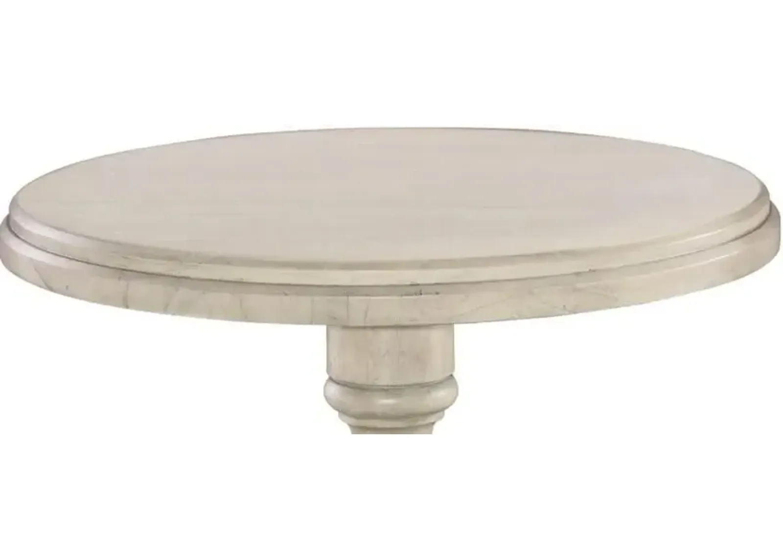 Hekman Linen Pedestal End Table