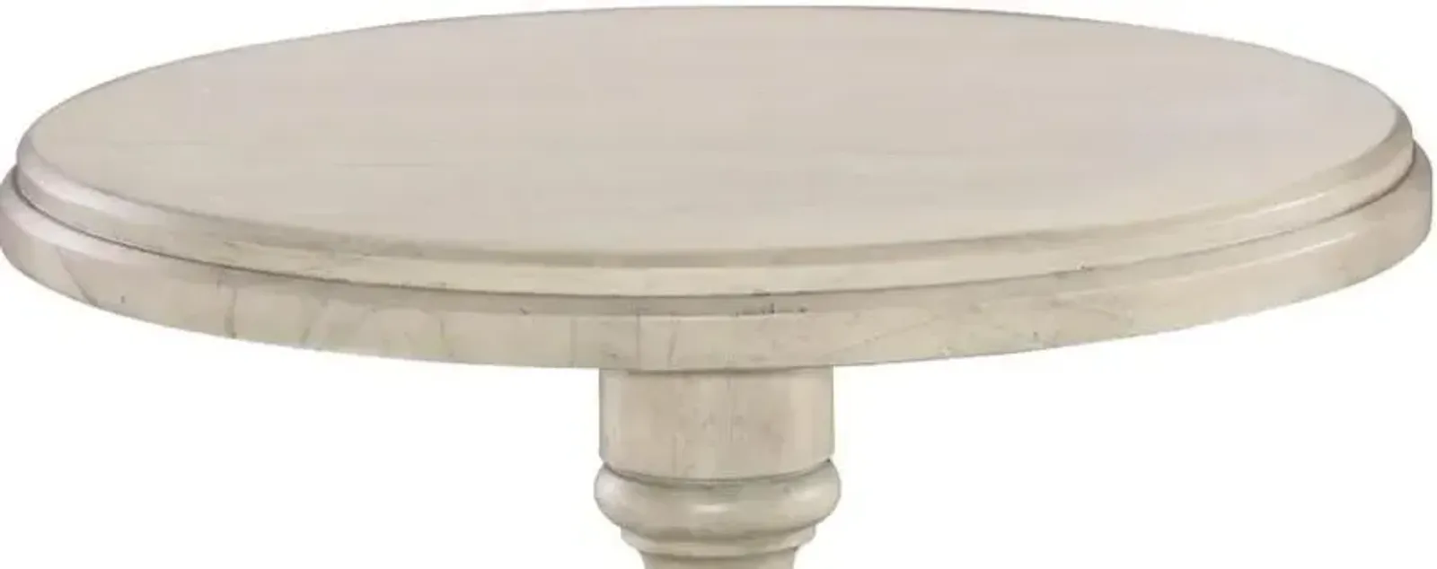 Hekman Linen Pedestal End Table