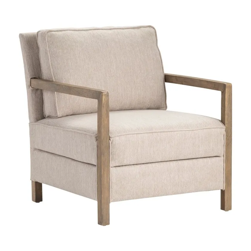 MAXWELL BEIGE ACCENT CHAIR