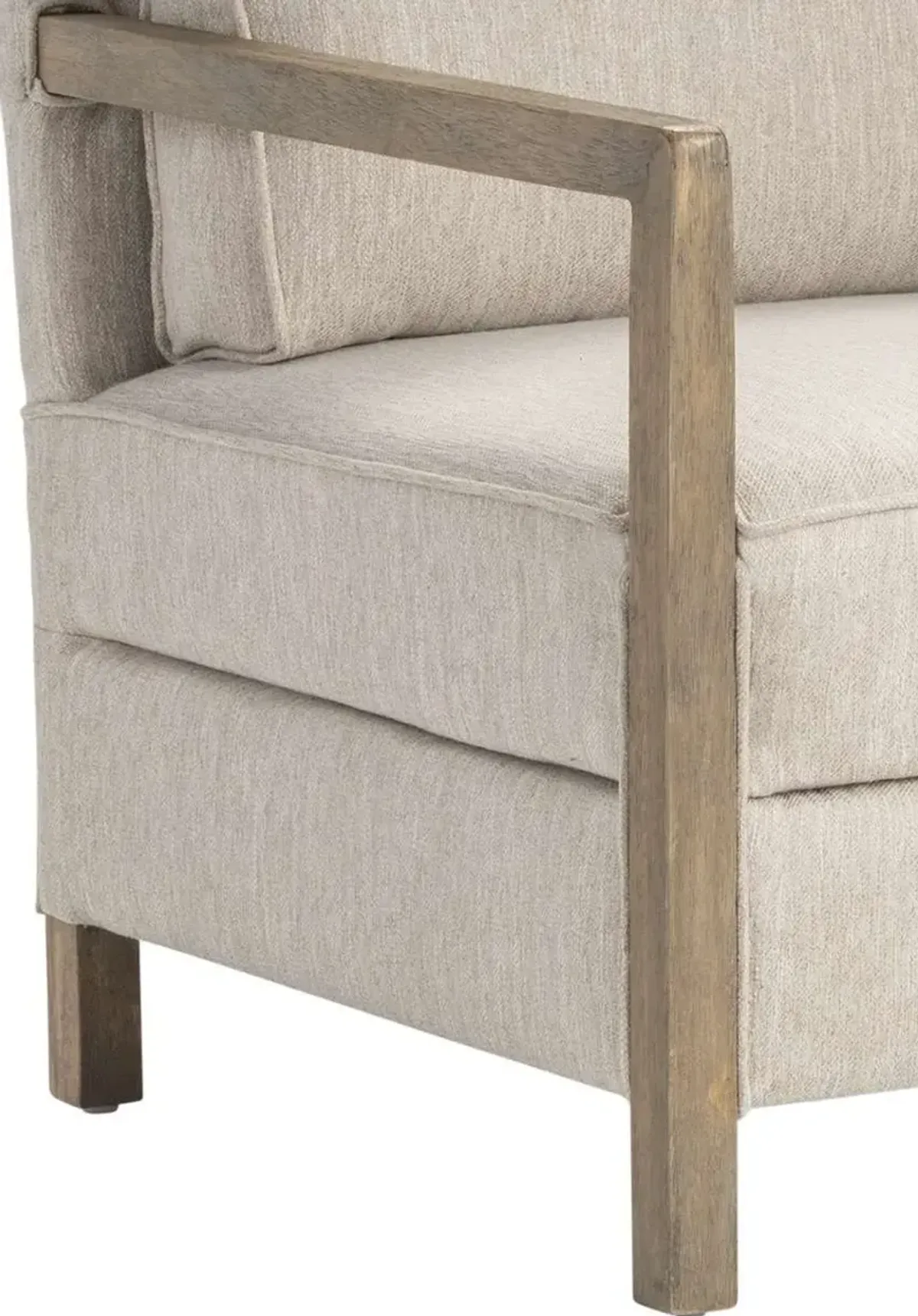 Crestview Maxwell Beige Accent Chair