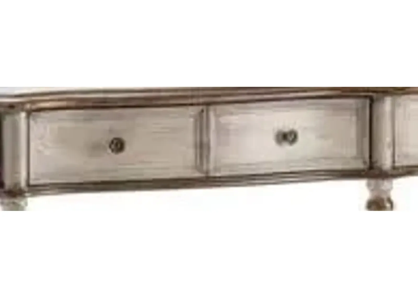 Crestview Victoria Brown Console Table