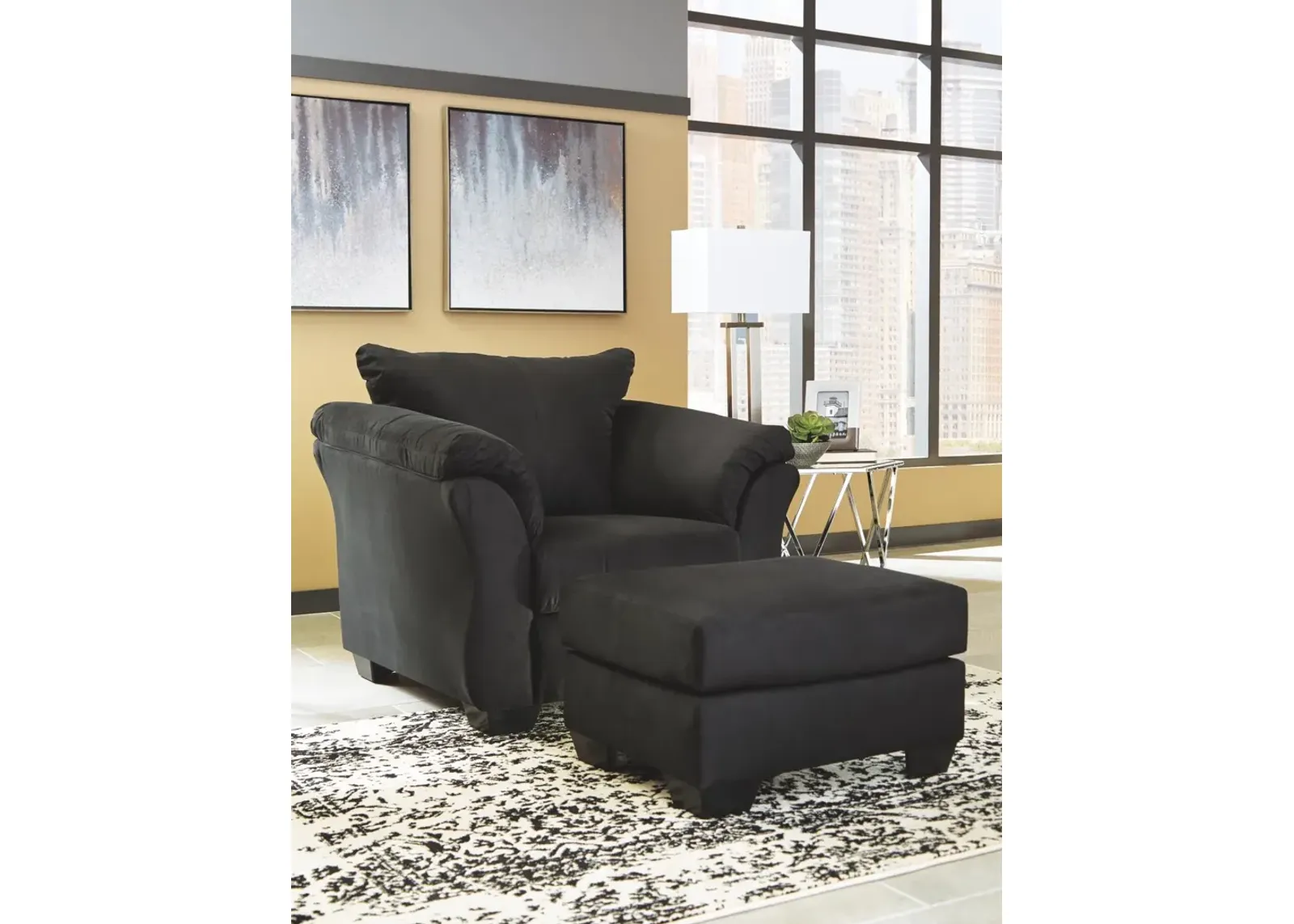 Darcy Black Armchair