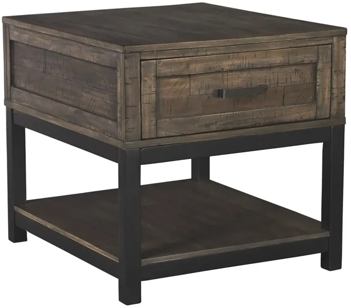 Ashley Johurst Grayish Brown End Table