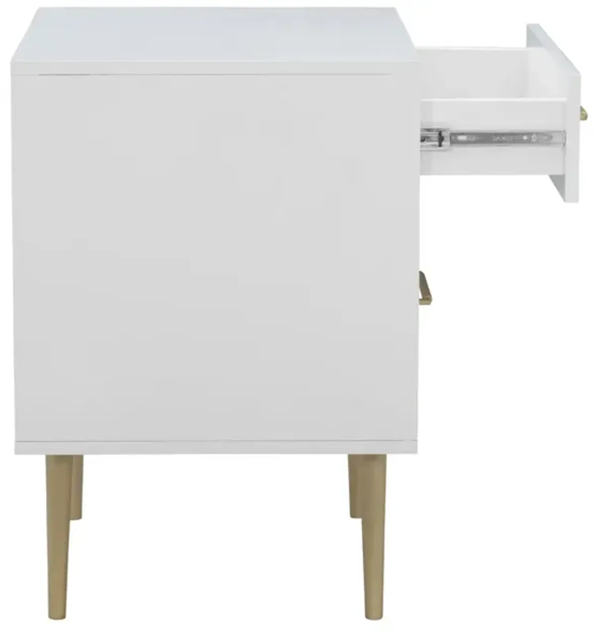 Linon Gloria 2-Drawer Nightstand