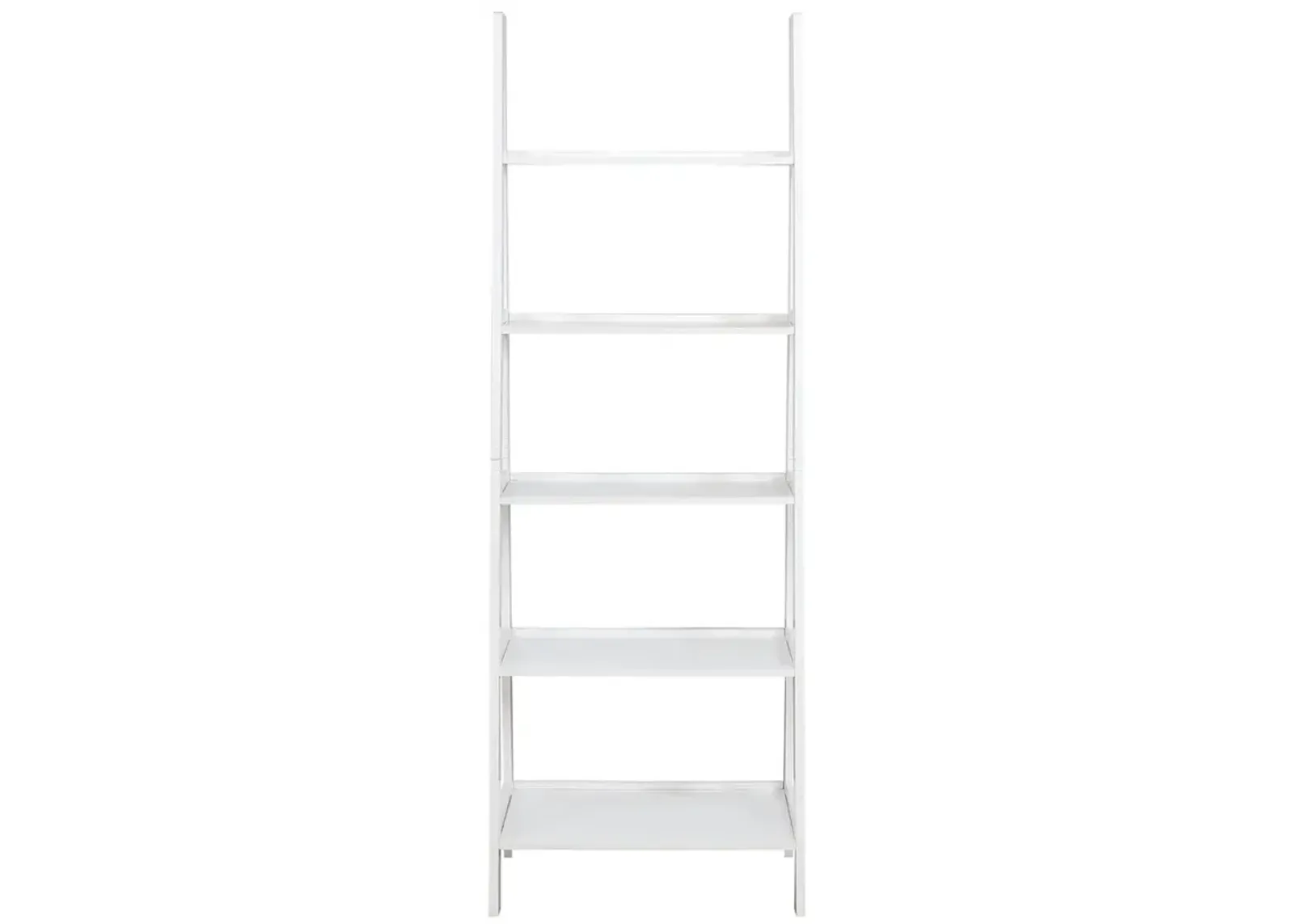 Linon Acadia Ladder Bookshelf White