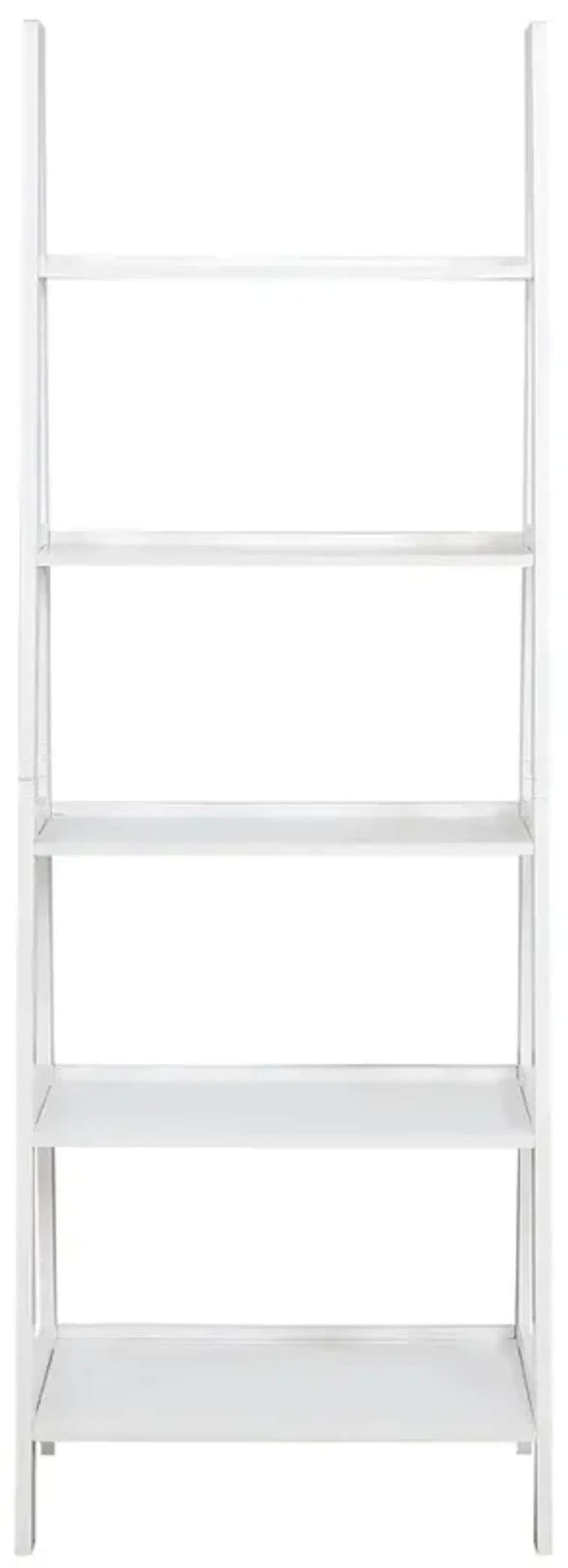 Linon Acadia Ladder Bookshelf White