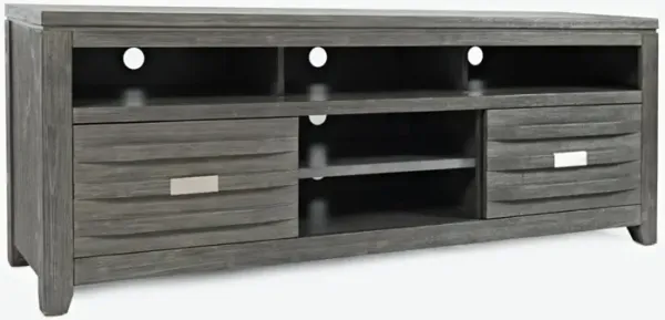 Jofran Altamonte 70 Inch Brushed Grey Media Entertainment TV Stand