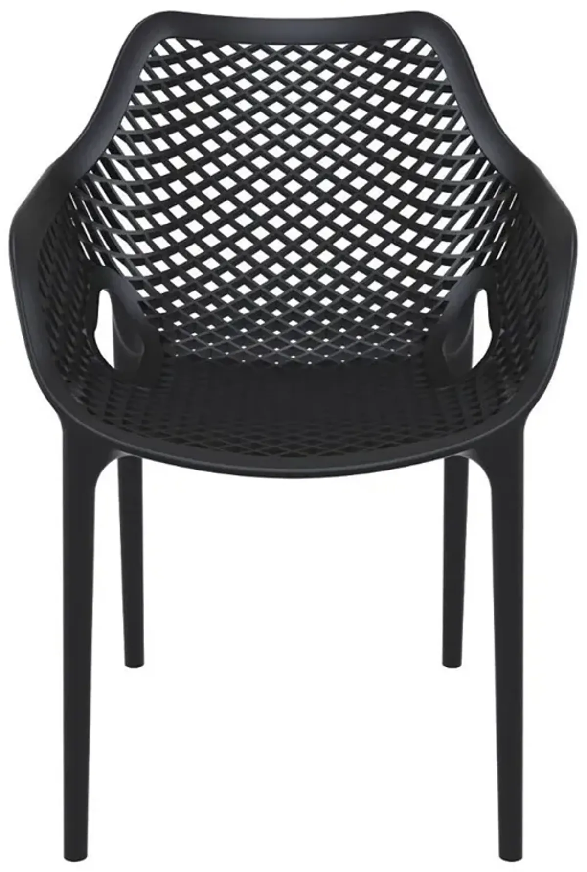 Compamia Air XL Outdoor Dining Arm Chair Black