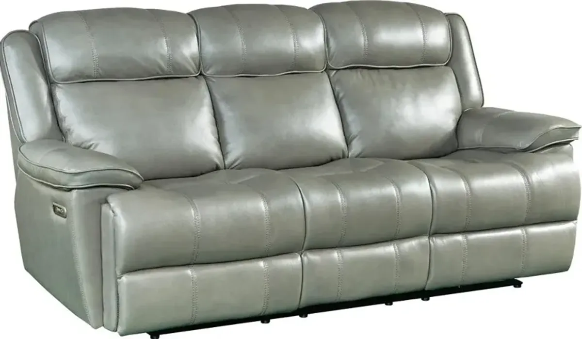 Parker House Eclipse Collection Power Reclining Sofa in Florence Heron Color