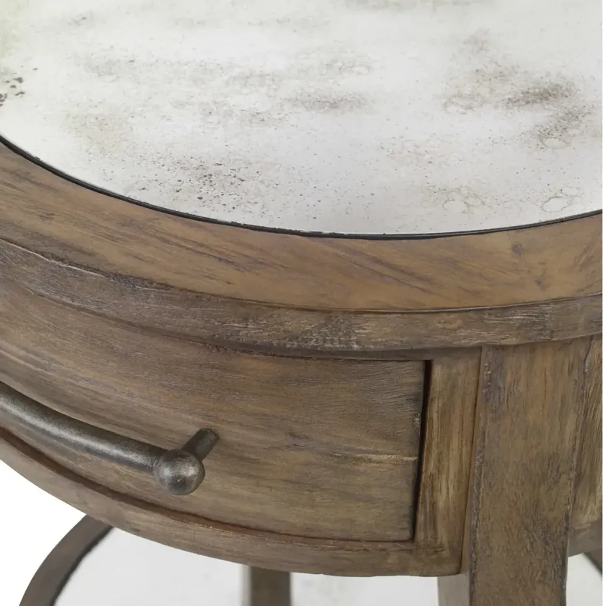 Uttermost Raelynn Weathered Pecan Lamp Table