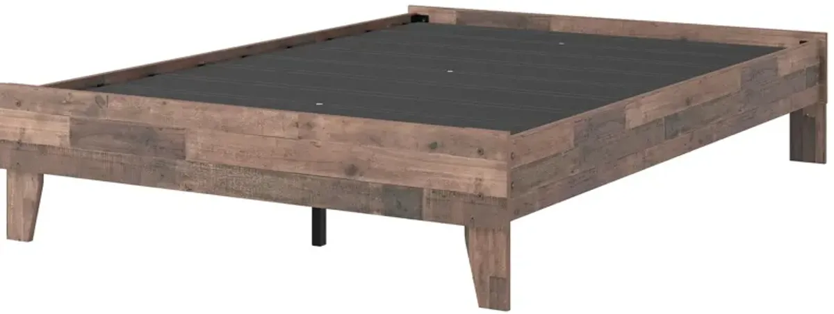 Ashley Neilsville Multi-Gray Full Platform Bed