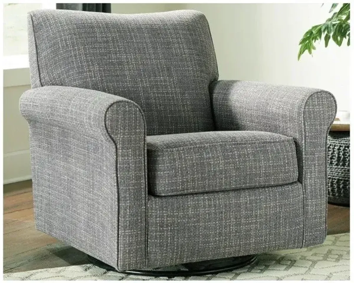 Ashley Renley Ash Swivel Glider Accent Chair