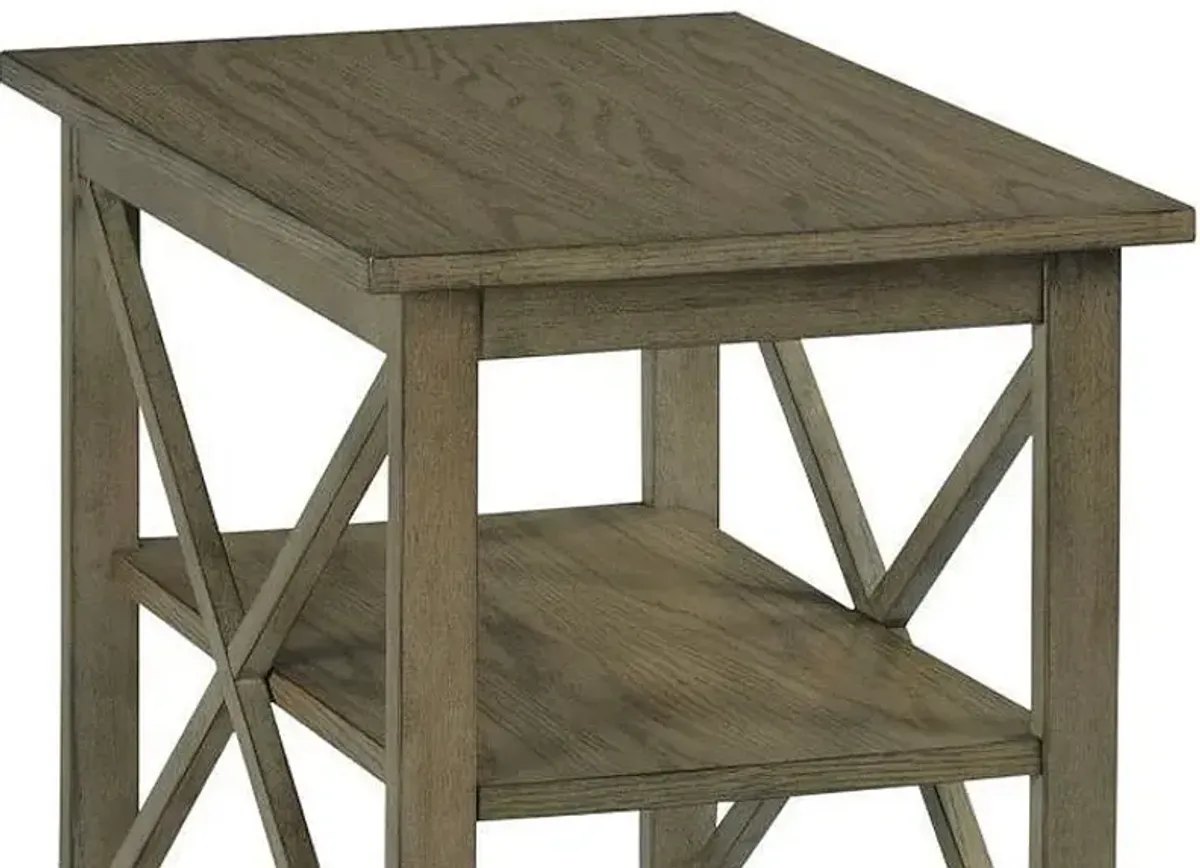 Hammary Chairsides Mid Tone Brown Chairside