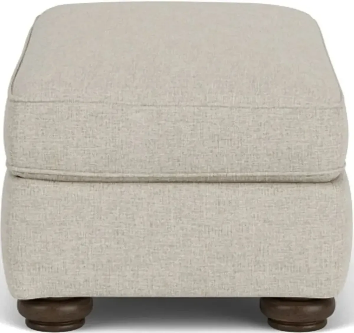 Flexsteel Preston Silver Driftwood Cocktail Ottoman