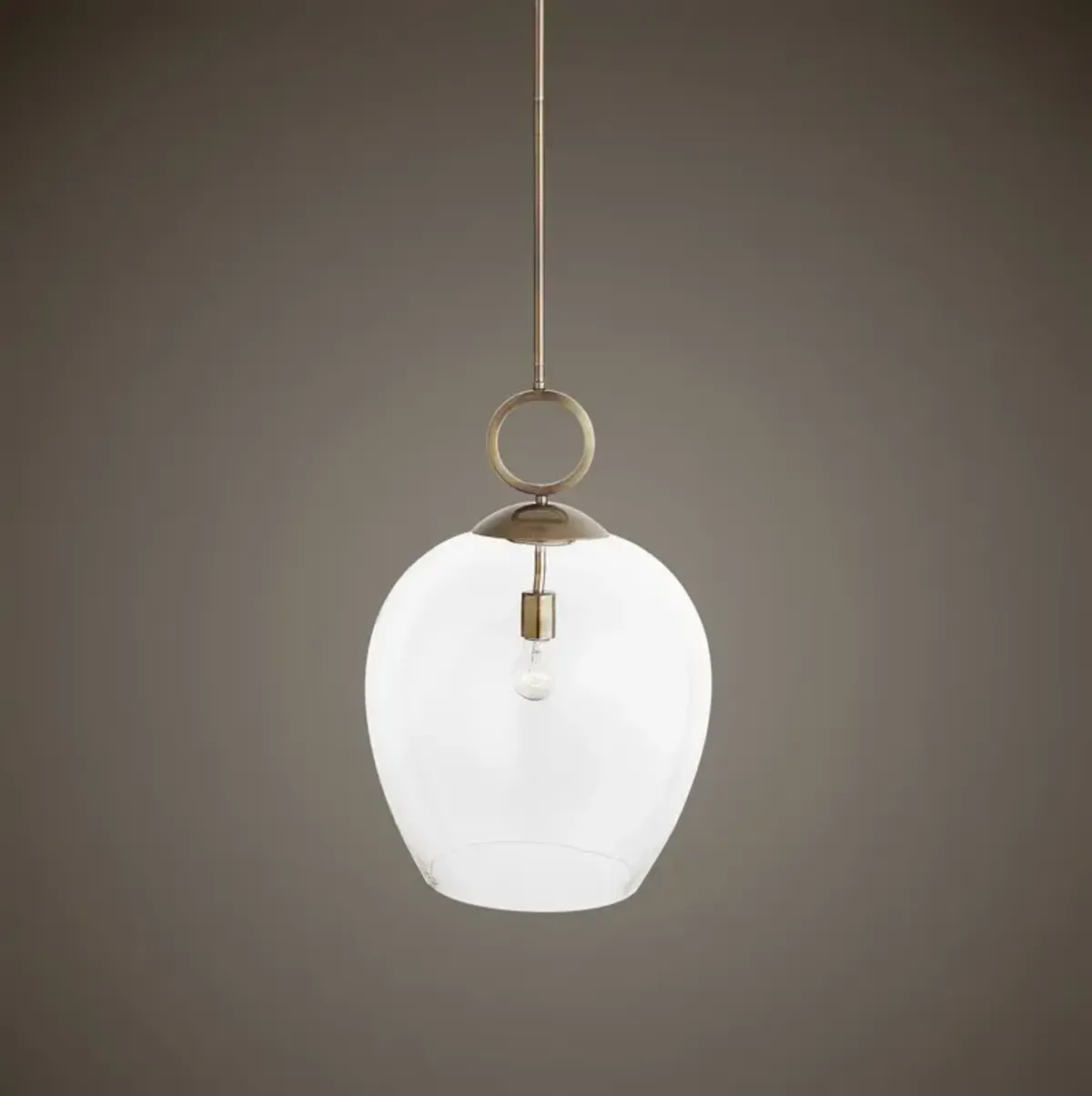 Uttermost by Kalizma Home Calix Large Blown Glass 1-Light Pendant