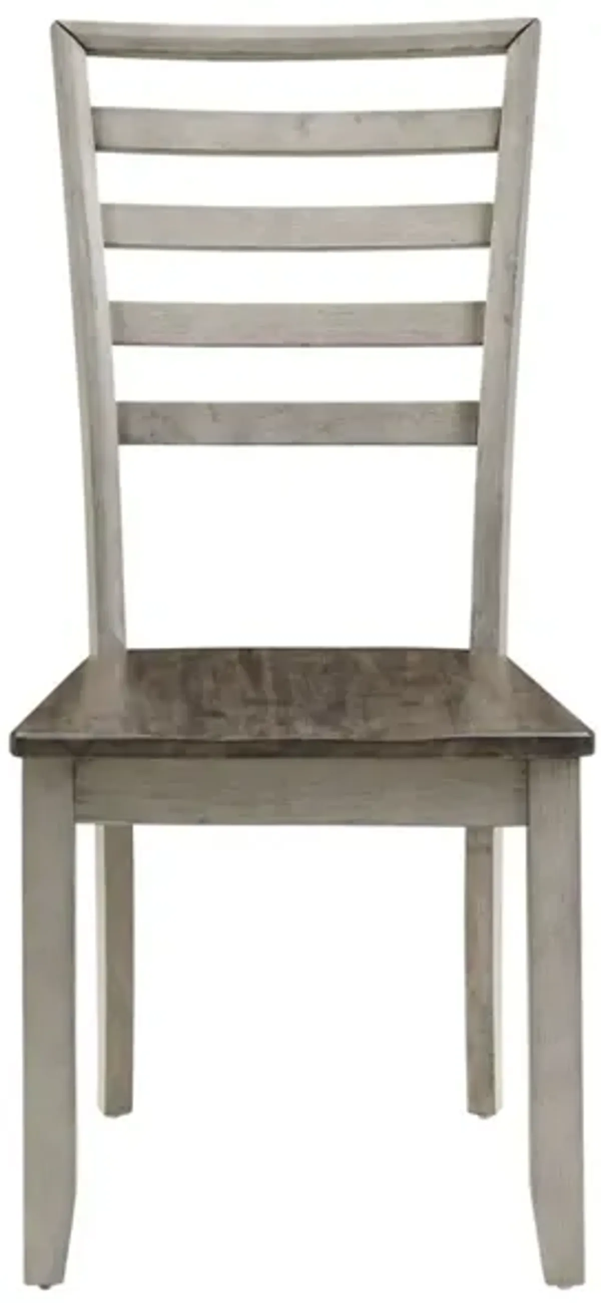 Steve Silver Abacus Two-Tone Smoky Alabaster & Smoky Honey Side Chair