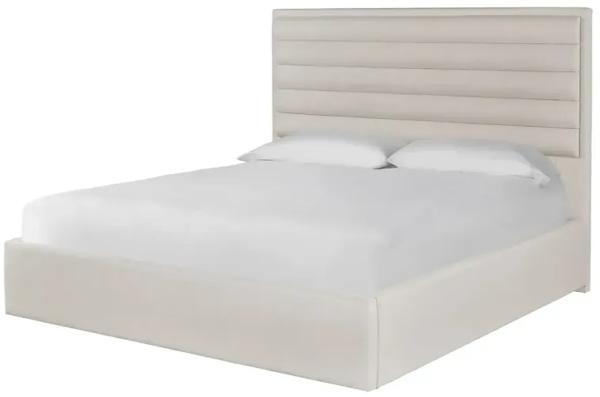 Universal Tranquility Miranda Kerr Home Melborne Ivory Queen Upholstered Bed