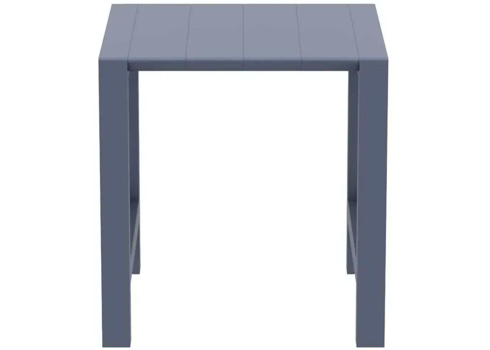 Compamia Vegas Bar Side Table in Dark Gray