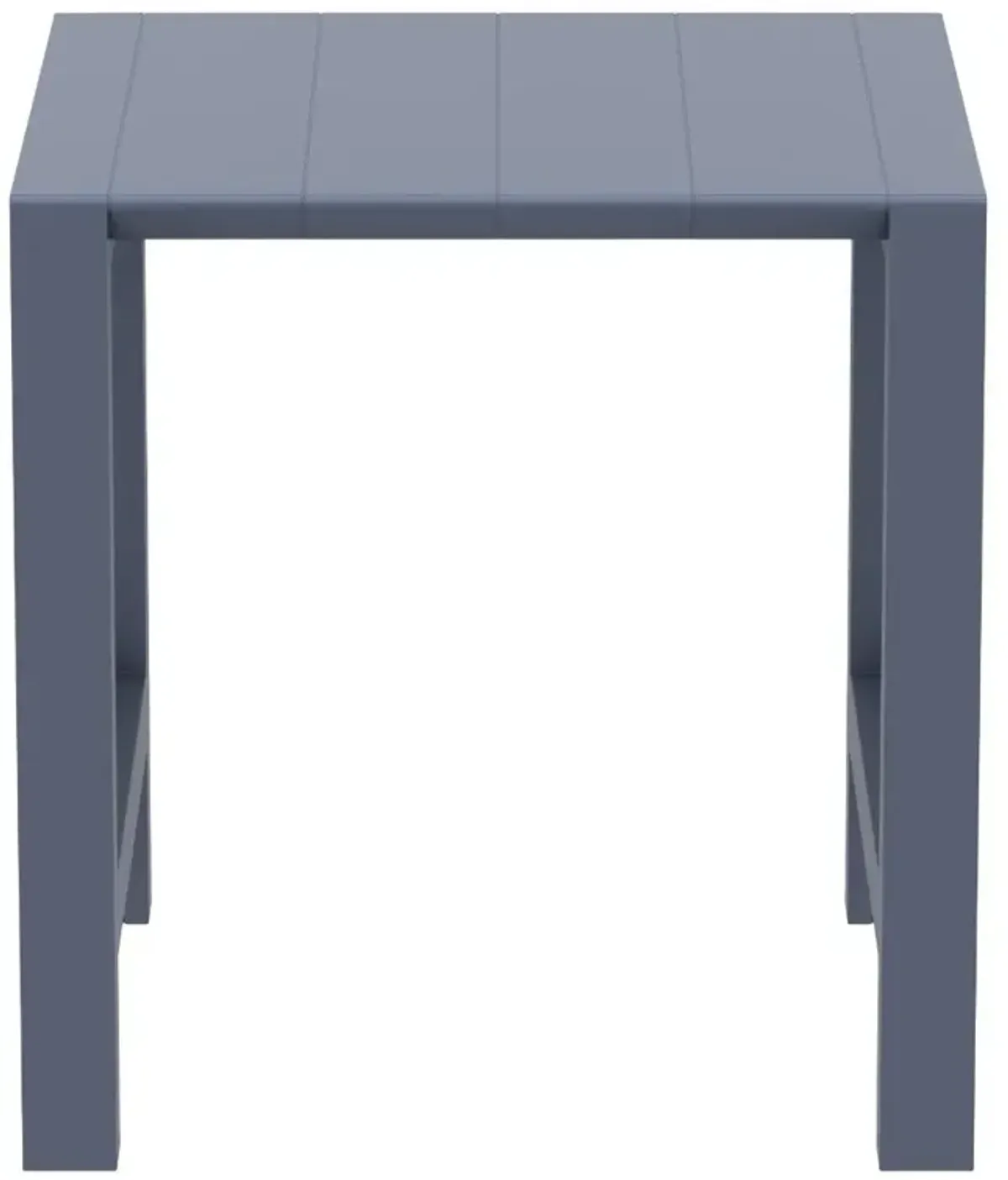 Compamia Vegas Bar Side Table in Dark Gray