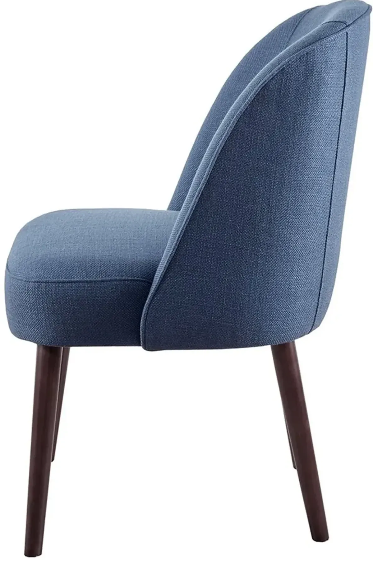 Olliix Madison Park Blue Bexley Rounded Back Dining Chair