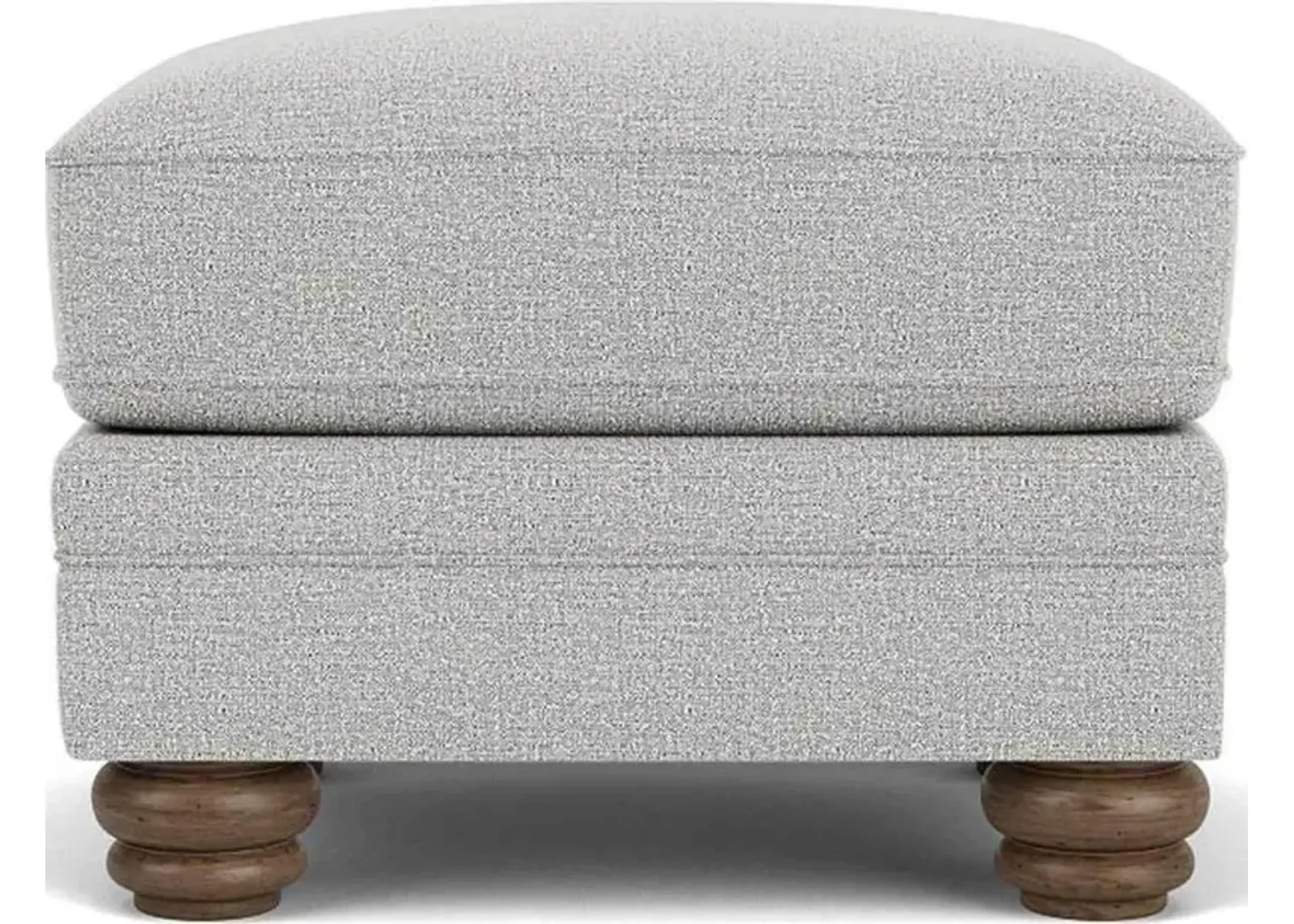 Flexsteel Bexley Silver Glacier Ottoman