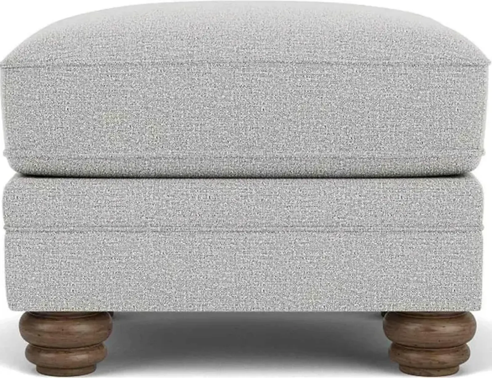 Flexsteel Bexley Silver Glacier Ottoman