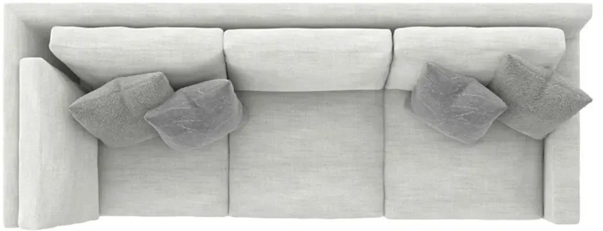 Bernhardt Kelsey Fabric Right Arm Return Sofa