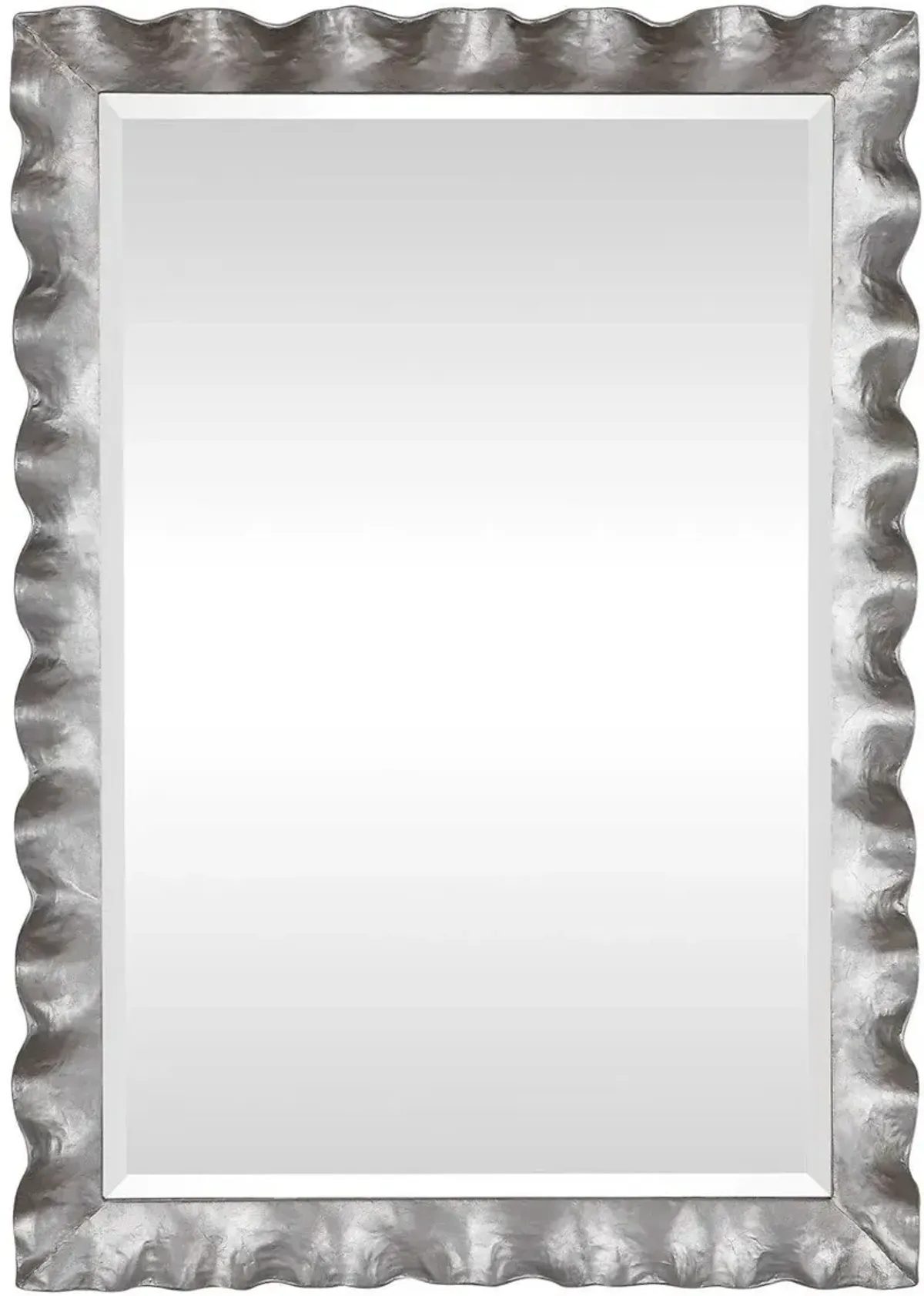 Uttermost Haya Silver Leaf Vanity Mirror