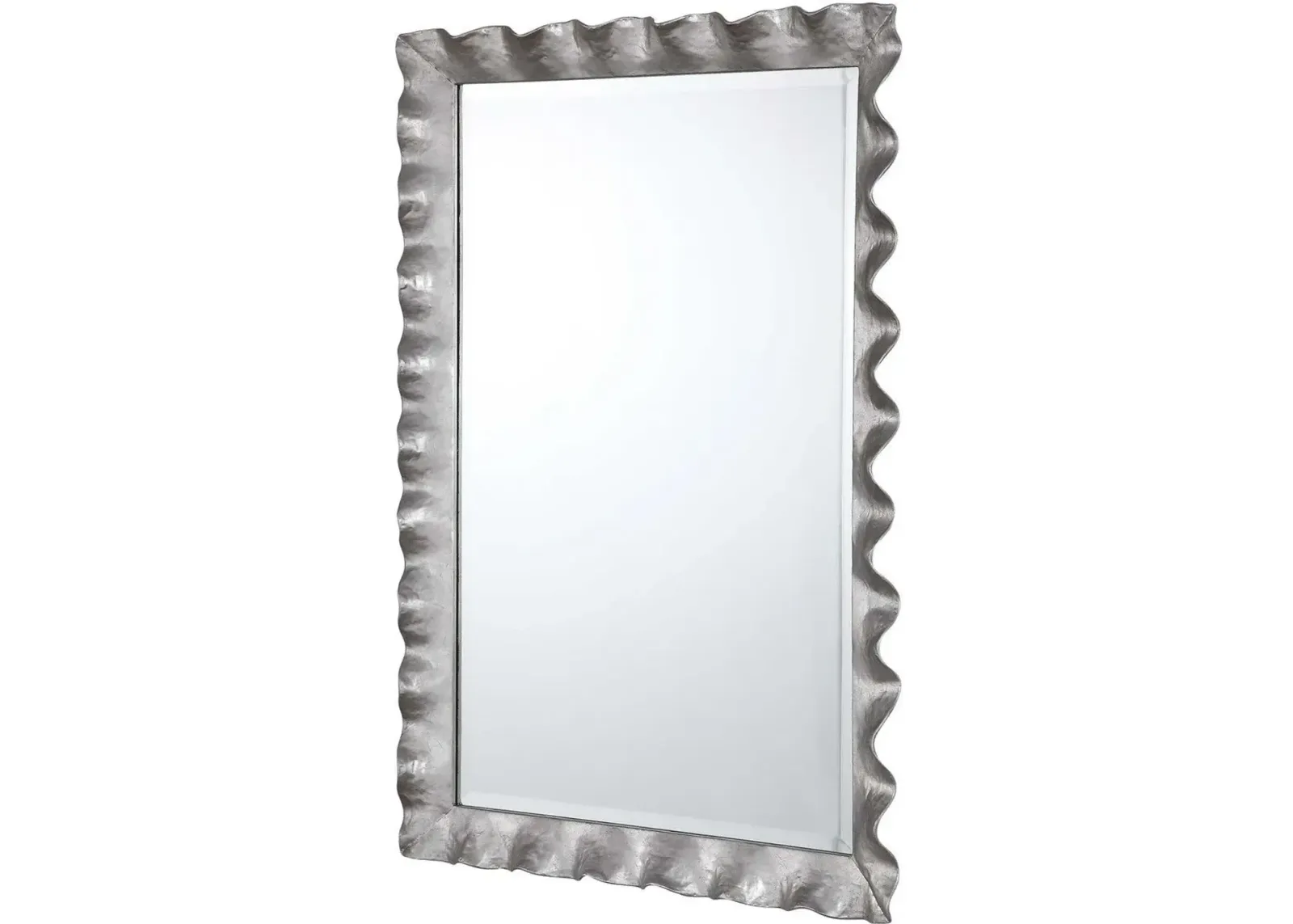 Uttermost Haya Silver Leaf Vanity Mirror