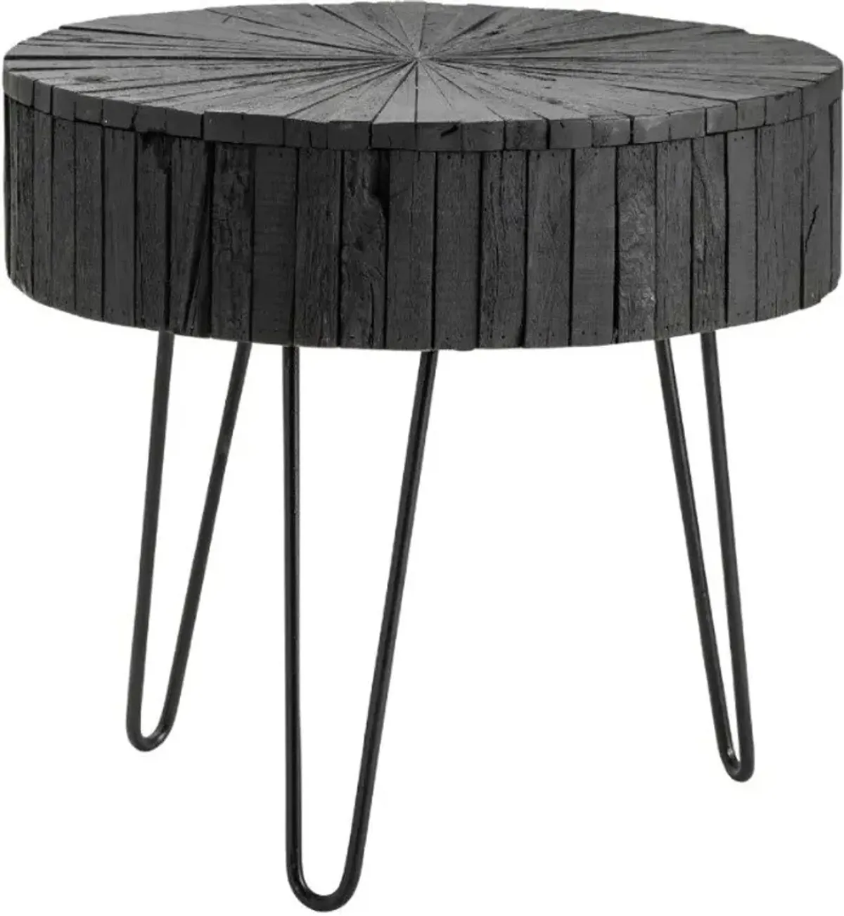 Crestview Drummond Black End Table