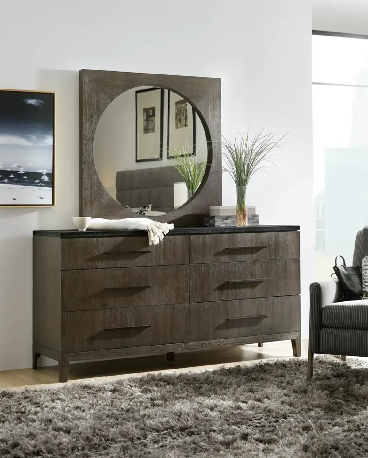 Hooker Furniture Miramar Aventura Redondo Mirror