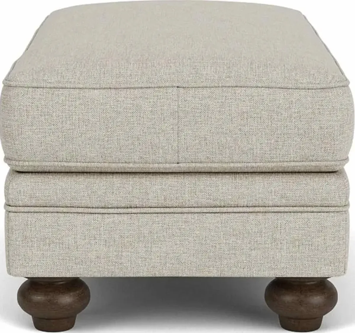 Flexsteel Winston Silver Driftwood Cocktail Ottoman