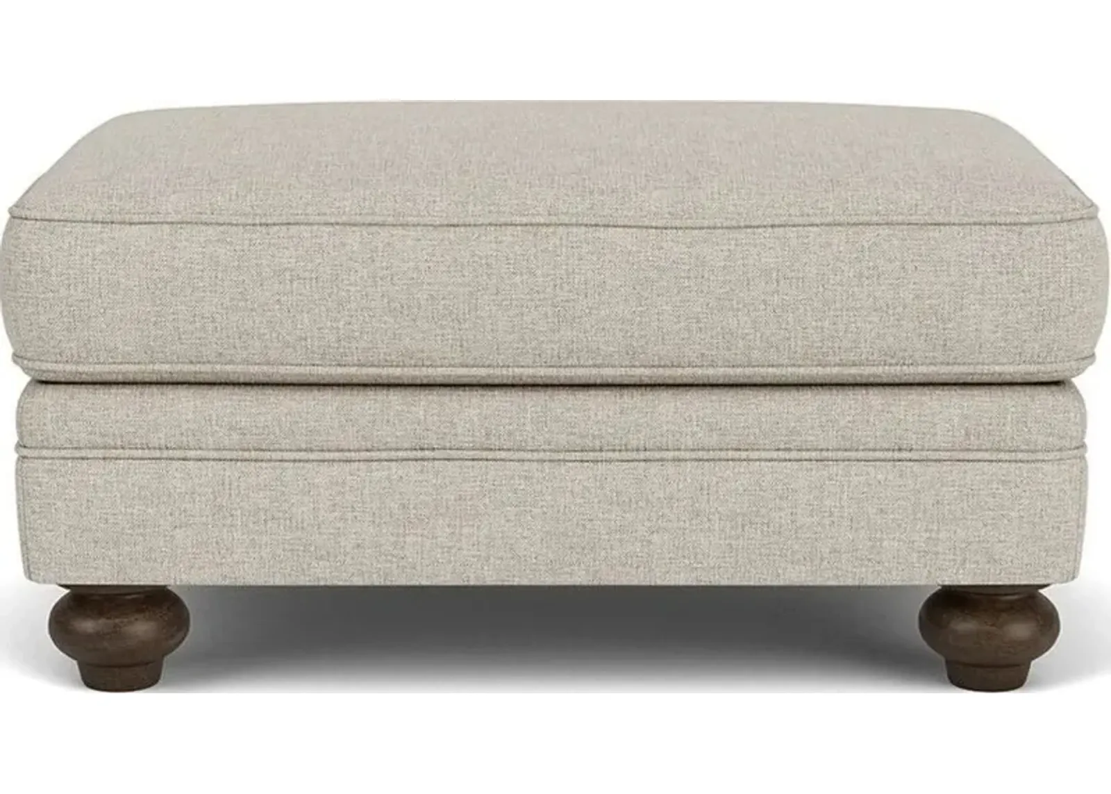 Flexsteel Winston Silver Driftwood Cocktail Ottoman