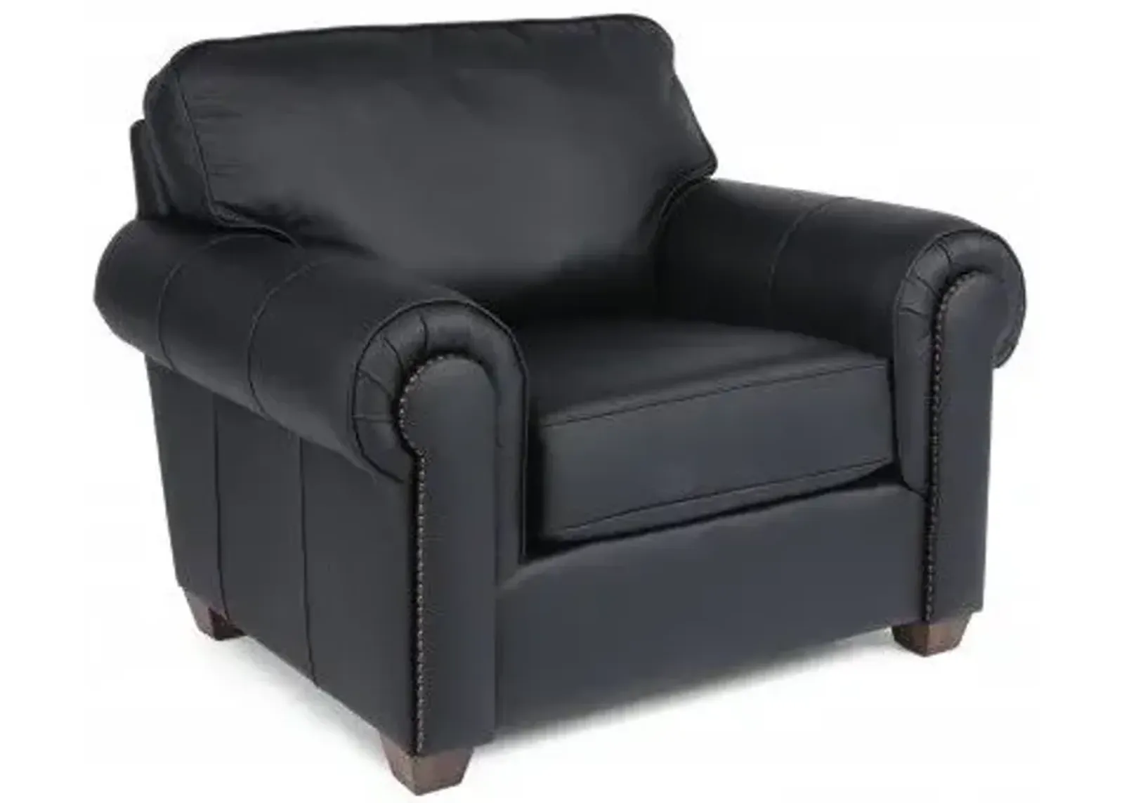 Flexsteel Carson Black Chair