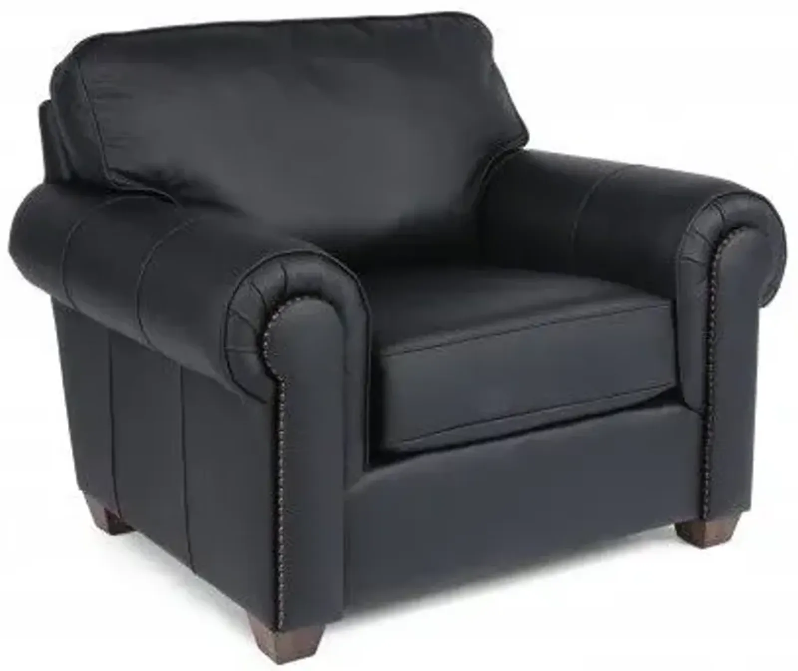 Flexsteel Carson Black Chair