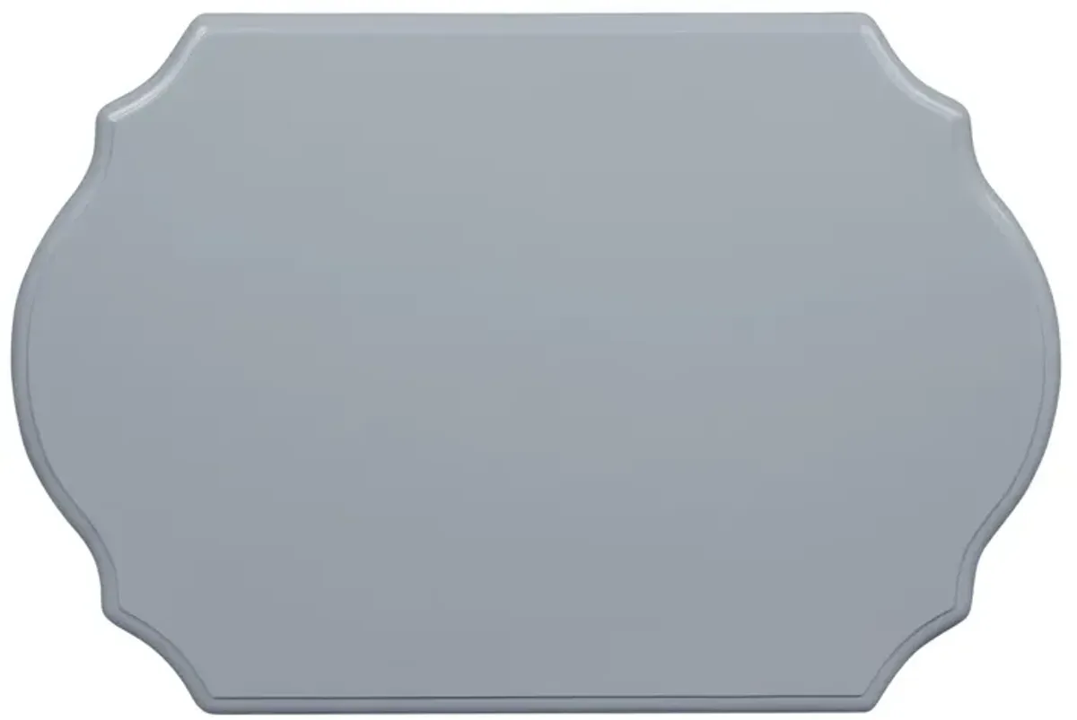 Linon Ledda Folding Snack Tray Grey