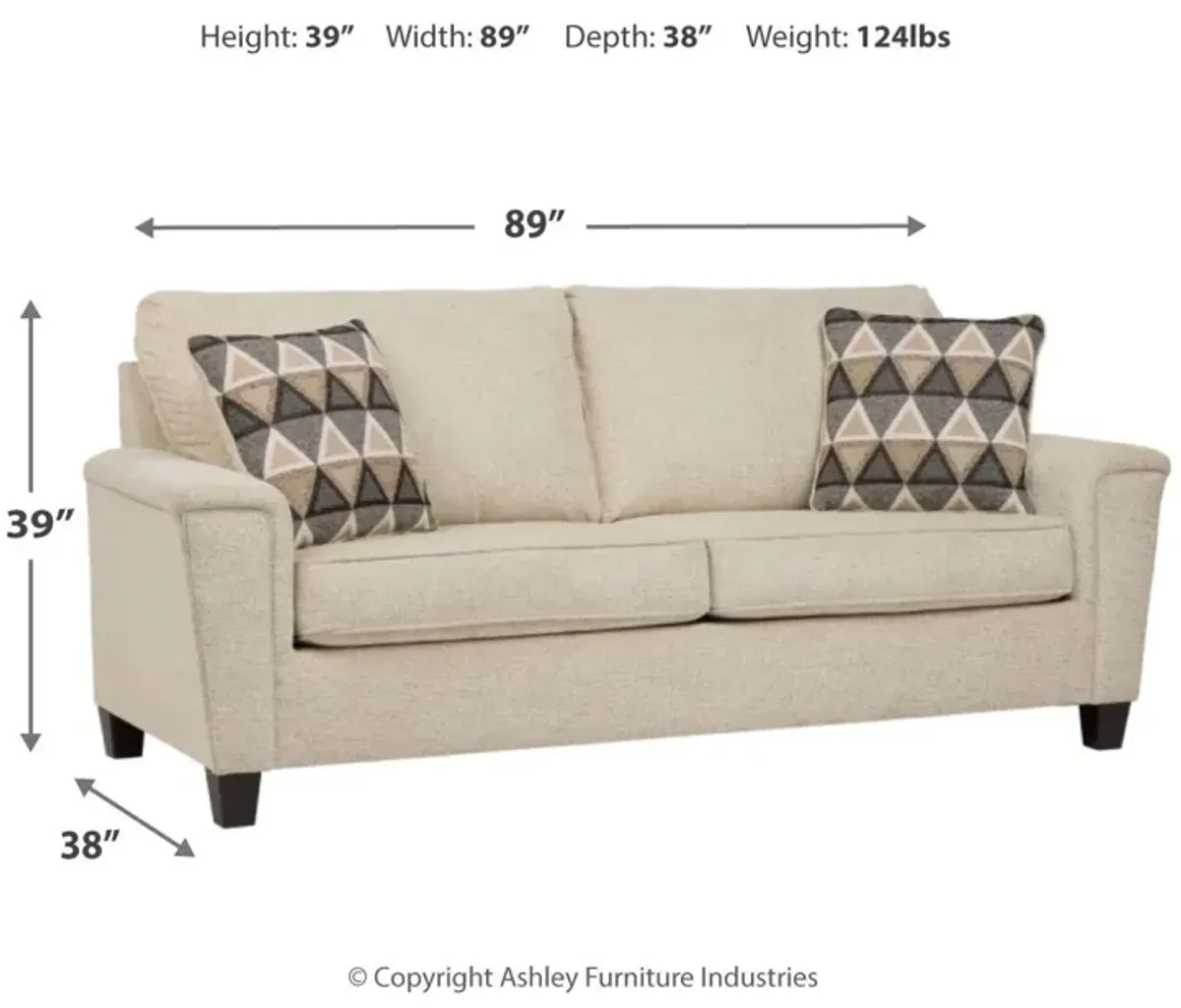 Ashley Abinger Natural Sofa