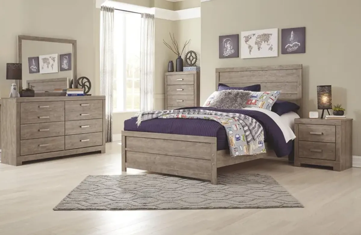 Ashley Culverbach Gray Full Panel Bed