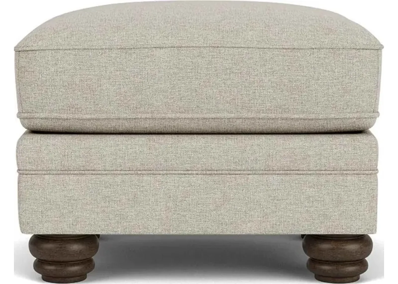 Flexsteel Bexley Silver Vintage Driftwood Ottoman