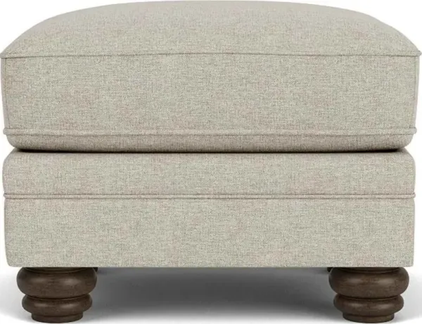 Flexsteel Bexley Silver Vintage Driftwood Ottoman