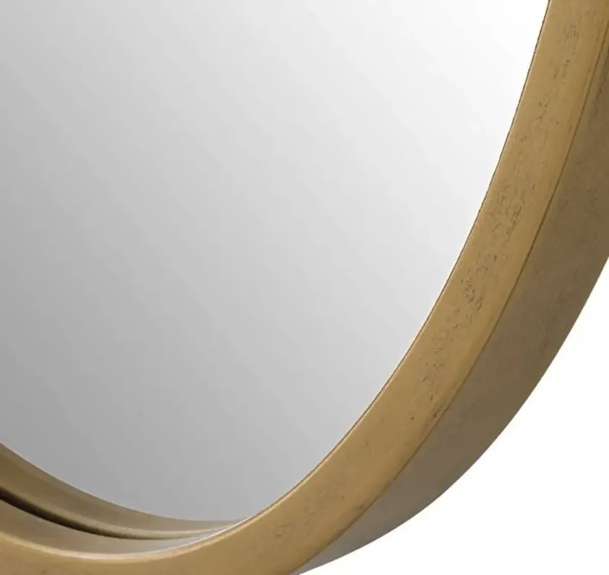 BOOMERANG AGED GOLD MIRROR