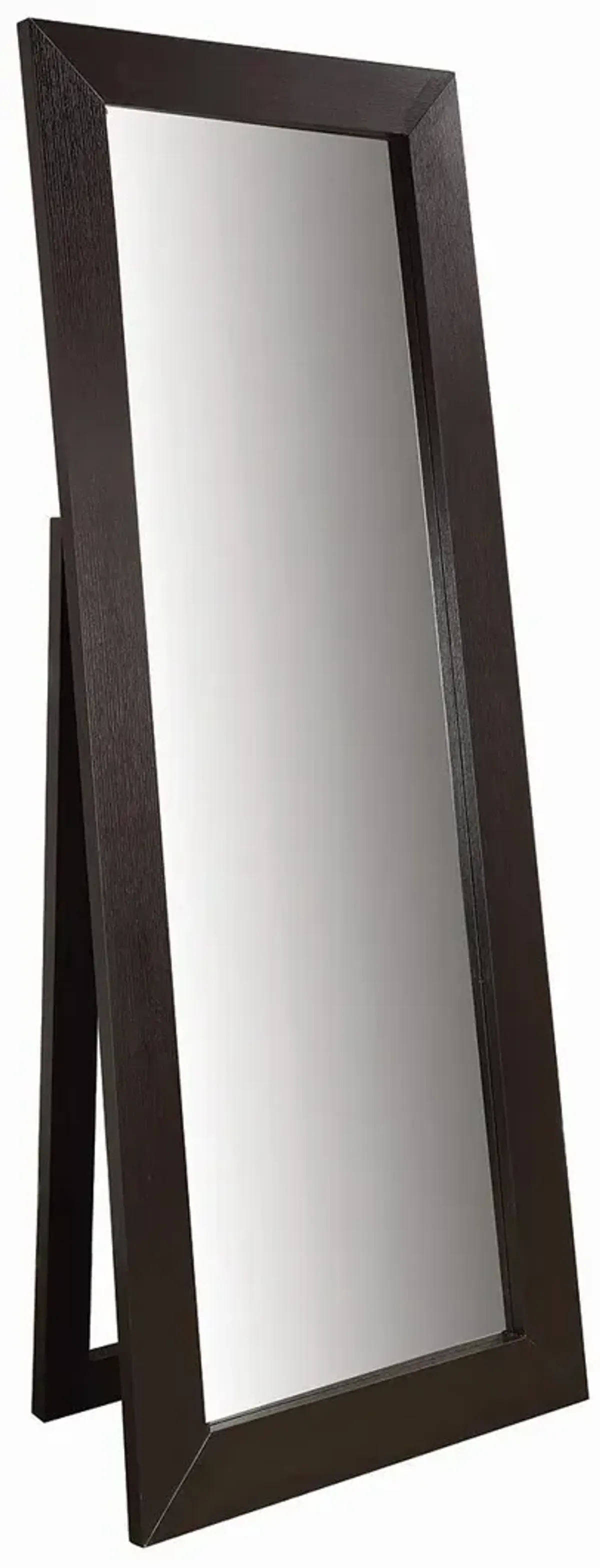 Coaster Toga 28 X 72 Inch Wood Standing Floor Mirror Cappuccino